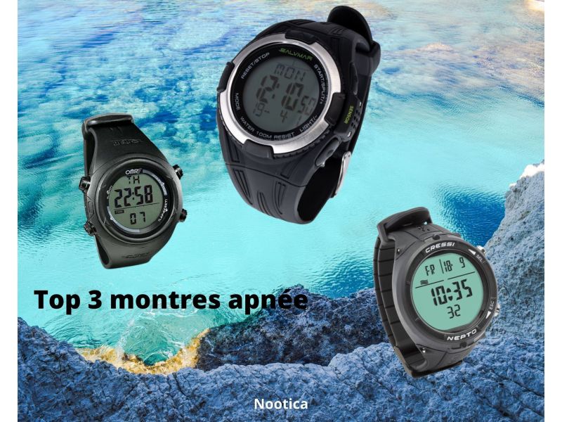 Top 3 der Apnoe- und Tauchcomputeruhren