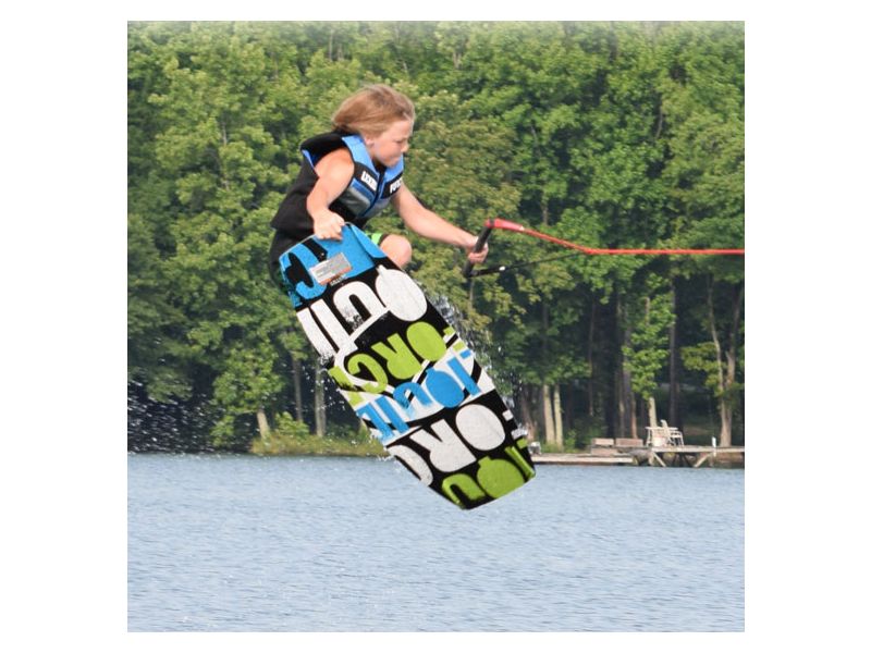 Wie kommt man mit einem Wakeboard aus dem Wasser?
