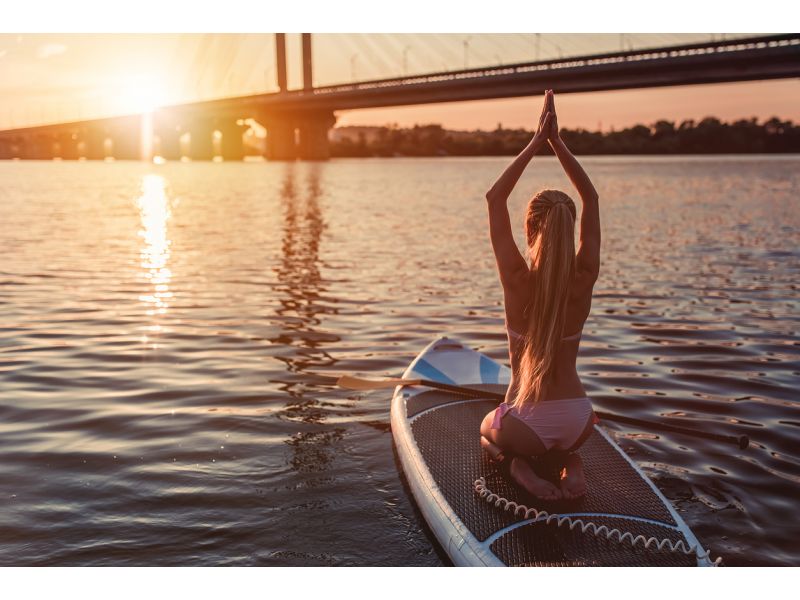 Was sind die Vorteile von SUP Yoga?