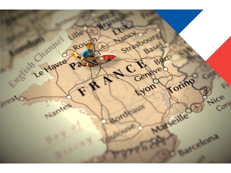 Wo kann man in Frankreich Stand Up Paddlen?