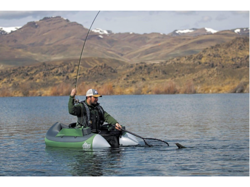 Wie fischt man mit einem Belly Boot?