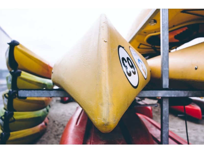 Wie kann man sein Kajak in der Garage aufbewahren?