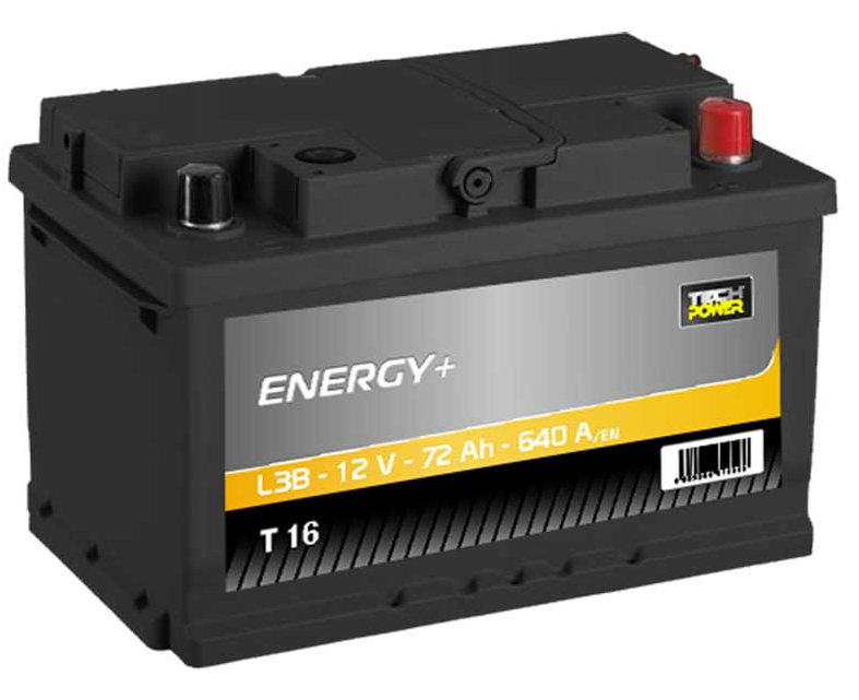Batterie 12V 72Ah Tech Power Energy+ -  - Ihr wassersport-handel
