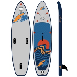Aufblasbares Sup Board Zum Windsurfen F2 Youth Wing 8.2 Grau