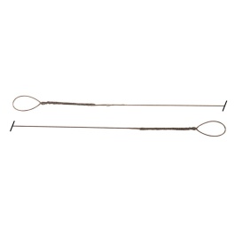 Tresse à Bas De Ligne Supraflex 756 CANNELLE - 2.5m Ø 23/100 - Résistance 6kg