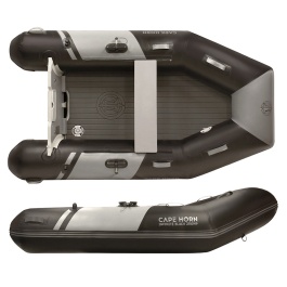 Schlauchboot Cape Horn Infinite Black 250 HP