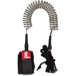 Coiled Leash Red Paddle 8