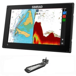 Echolot mit GPS Simrad NSX 3009 + Geber Active Imaging