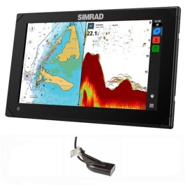 Echolot mit GPS Simrad NSX 3009 + Geber HDI 83/200/455/800KHz