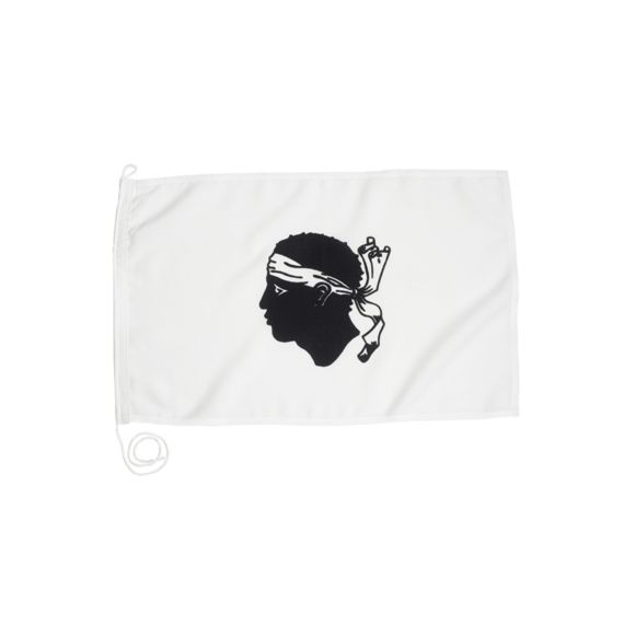 AZ FLAG Bootflagge Korsika 45x30 Cm - Marine Flagge Mit Ringen