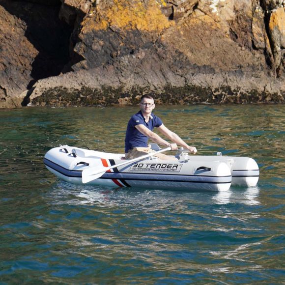 Schlauchboot 3D Tender Twin V-Shape 230 Grau -  - Ihr wassersport -handel