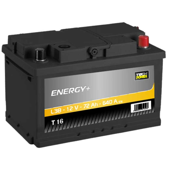 Batterie 12V 72Ah Tech Power Energy+ -  - Ihr wassersport-handel