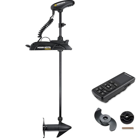 Moteur De Bateau Minn Kota RT Terrova 55 FL 12V 152cm Avec Télécommande Sans Fil, Neuf Sous Emballage