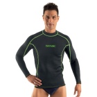 Rash guard Seac sub Fit Long Schwarz - - Größe Xl
