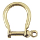 Schäkel Décomarine 1,8X1,5 cm - Messing glänzend