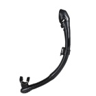 Schnorchel Seac sub Vortex Dry - Schwarz/Metallschwarz