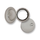 Runde Nuova RadeZugangsluke Durchmesser 334 mm - grau