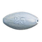 Bulging durchbohrt Olive Blei bulk X 100 in 2,5 gr