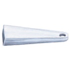 2 Pyramidenjigger-Kugeln, vernickelt, 10 gr