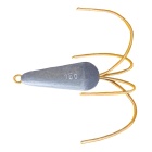 Bleigreifer mit 4 Ästen Messing 80 gr