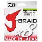 Geflochtene Angelschnur Daiwa J Geflecht 8 Litzen 150 m Chartreuse 28/100