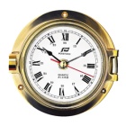 Uhr Plastimo 3" Massivmessing - mit Wecker