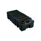 Kraftstofftank Nuova Rade Sogliola ohne Verschlusskappe Eingang 45° - 38 L - 65x35x22cm