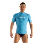 Rash Guard Seac sub Herren RAA Short Evo - Hellblau - Größe XL