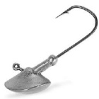 5 bleiköpfe anpassblock 15g weiß + angelhaken 3/0