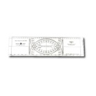 Plexiglas-Lineal Cras Topomarine385mm