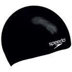 Badekappe Plain Moulded Silicone Black - Junior