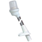 Weißes Navigationslicht auf weißer Stenge Lalizas- 105-cm-Sockel