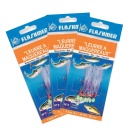 3 Weiße Makrele Köder 5 Schinken 1/0