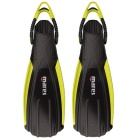 Verstellbare Flossen Mares Avanti Quattro 4X – Black-Black/Yellow Fluo – Größe XS