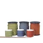 Flechtschnur Xm Ropes Polyester 3 mm - Rot/Gelb