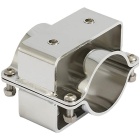 Doppelflansch aus Edelstahl Seanox für Angelrute-Tür - Edelstahl Durchmesser 51 bis 65mm