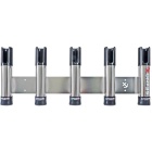 Angelrute TürSeanox 5 Angelruten - Schwarzer Edelstahl