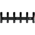 Angelrute TürSeanox 6 Angelruten - Schwarz