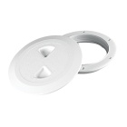 Revisionsklappe Nuova Rade weißer Schnappverschluss - Durchmesser 133 mm