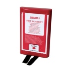 Feuerlöschdecke Lalizas100x100cm PVC-Koffer