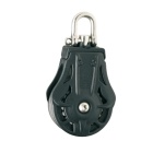 Blöck Wichard einfach kugelgelagerte Wirbel Schäkelrolle 45