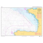 Gefaltete Shom-Karte Biskaya - Von Brest bis Cabo Finisterre