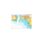 Gefaltete Shom-Karte in der Nähe von La Rochelle