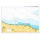 Gefaltete Shom Seekarte von Pointe de La Percée bis Ouistreham