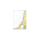 Gefaltete Shom-Karte Vieux Boucau bis Baie de Fontarabie