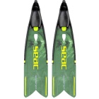 Flossen Seac sub Booster Grün/Gelb - 45/46