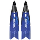 Flossen Seac sub Booster - Blau/Weiß - 47/48