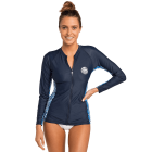 Moontide Zip Jacke Langarm Rip Curl - Blau - 8 | 2019