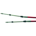 Teleflex-Steuerkabel Serie 33C Rot - 7,01m