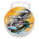 Spule 10 m Cannelle Nylflex Stahl Schwarz C718 5 kg